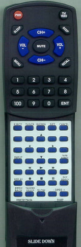 ADMIRAL JSJ20451 Replacement Remote