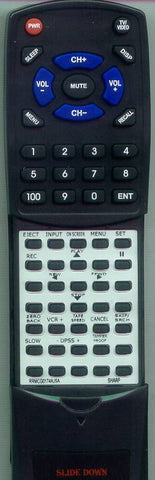 SHARP RRMCG0174AJSA Replacement Remote