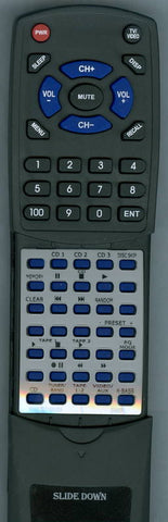 SHARP CD-BA120 Replacement Remote
