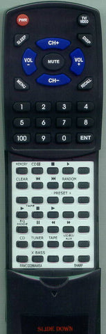 SHARP CDBA3100 Replacement Remote