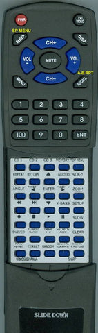 SHARPINSERT RRMCG0291AWSA Replacement Remote