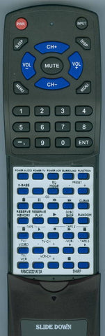 SHARP RTRRMCG0321AFSA Replacement Remote