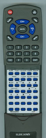 SHARP SC9650 Replacement Remote