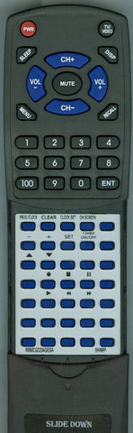 SHARP RTRRMCG0334GESA Replacement Remote