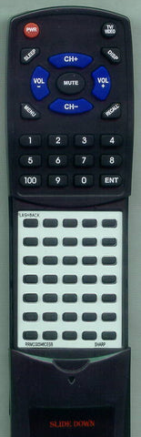 SHARP RTRRMCG0346CESB Replacement Remote