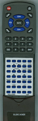 SHARP SDEX220 Replacement Remote