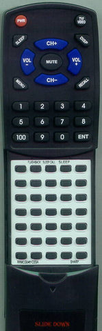SHARP RRMCG0461CESA Replacement Remote