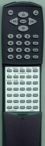 SHARP 46RD869 Replacement Remote