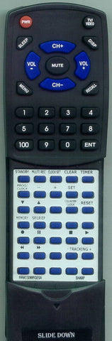 SHARP RTRRMCG0685GESA Replacement Remote