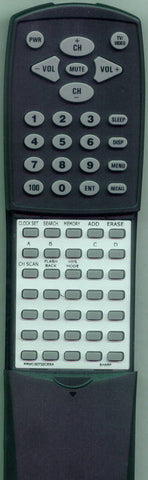SHARP RRMCG0722CESA Replacement Remote