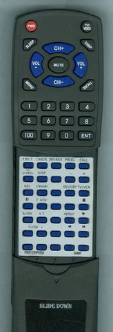 SHARP VCA5250 Replacement Remote