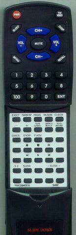 SHARP RTRRMCG0946GESA Replacement Remote