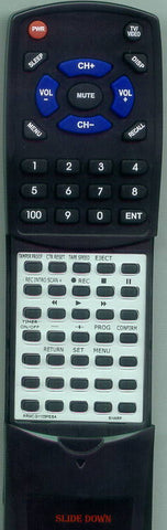 SHARP G1103PESA Replacement Remote