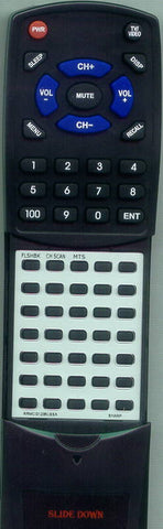 SHARP RRMCG1235CESA Replacement Remote