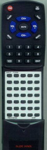 SHARP G1324SC Replacement Remote