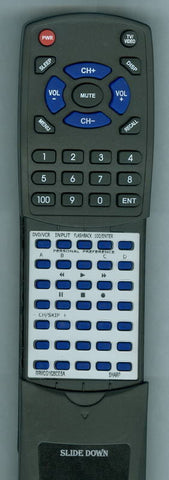 SHARP RRMCG1626CESA Replacement Remote