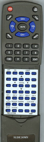 SHARP RRMCG1657CESA Replacement Remote