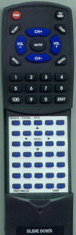 SHARP LC20B2UB Replacement Remote