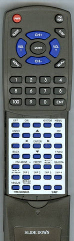 SHARP XGC50X Replacement Remote