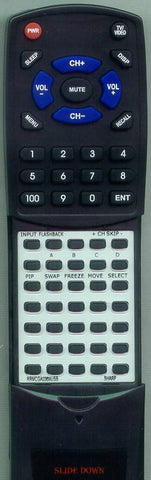 SHARP RTRRMCGA036WJSB Replacement Remote