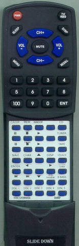 SHARP XL-MP130 Replacement Remote