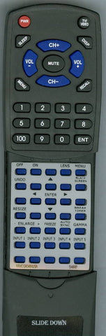 SHARP RRMCGA048WJSA Replacement Remote