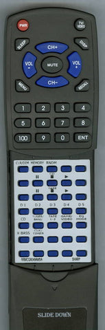 SHARP RRMCGA049AWSA Replacement Remote