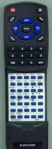 SHARP XLUH242 Replacement Remote
