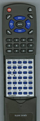 SHARP CDSW300 Replacement Remote