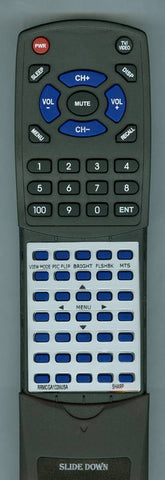 SHARP GA102WJSA Replacement Remote