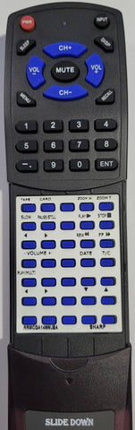 SHARP RTRRMCGA149WJSA Replacement Remote