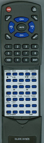 SHARP RTRRMCGA152AWSA Replacement Remote