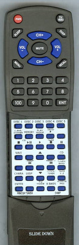 SHARP CDDK890N Replacement Remote