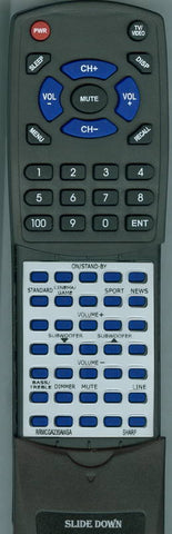 SHARP HTSB250 Replacement Remote