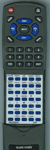 SHARP GA425WJSA Replacement Remote