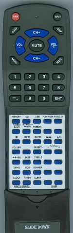 SHARP RTRRMCGA409AWSA Replacement Remote