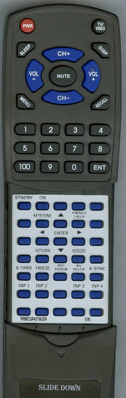 EIKI CXHM Replacement Remote Control - Thumbnail 4