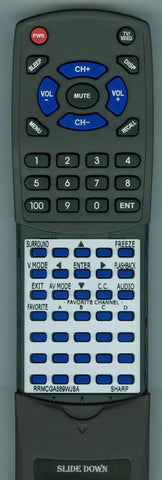 SHARP LC26D42UW Replacement Remote