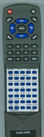 SHARP GA818WJSA Replacement Remote