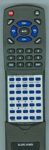 HK RTRRV102 Replacement Remote