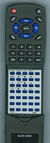 SANSUI RTRS1070 Replacement Remote