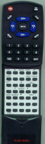 MITSUBISHI VS8087 Replacement Remote