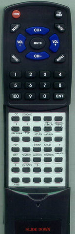 SONY KPR53XBR25 Replacement Remote