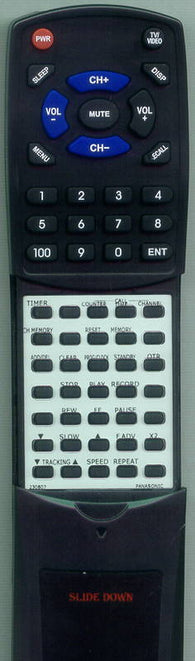 PANASONIC RTRT230807 Replacement Remote