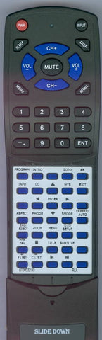 RCA DVD3215D Replacement Remote
