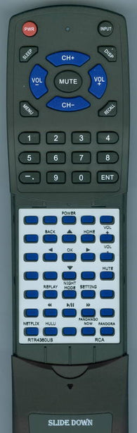 RCA R4360US Replacement Remote