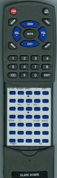 RCA RTV86073 Replacement Remote