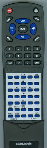 ALPINE RUE-4162 Replacement Remote