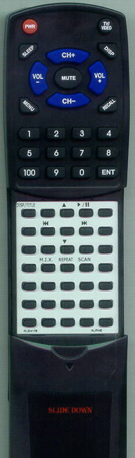 ALPINE 01T55516W01 Replacement Remote