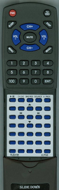 ALPINE RTRUE4185 Replacement Remote